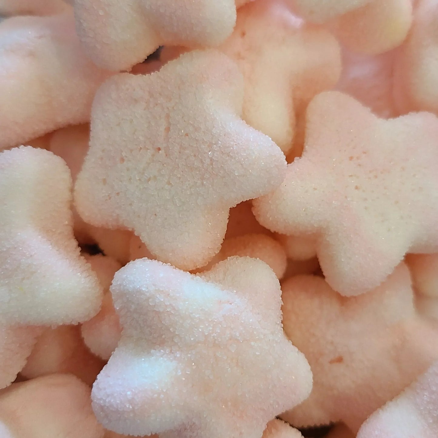 Freeze Dried Gummy Strawberry cheesecake star