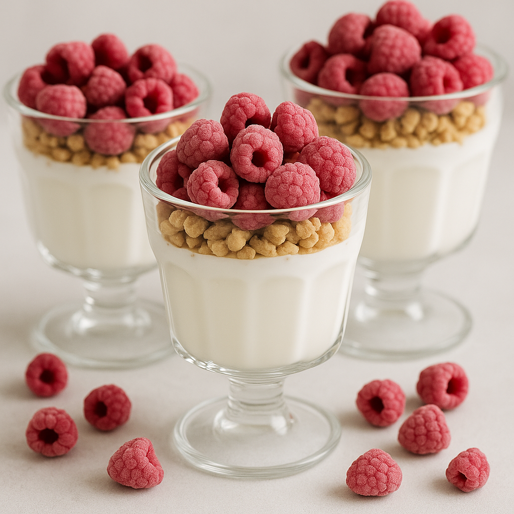 Freeze Dried Raspberries, Crunchy Fruit Snack, Canadian Made
