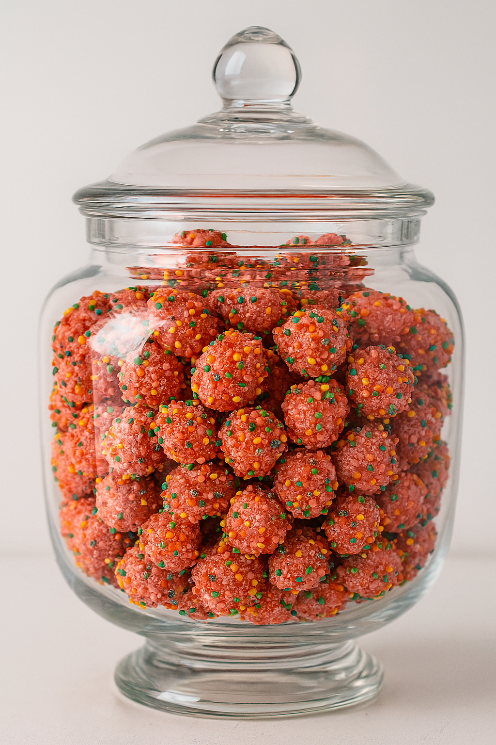 Freeze Dried Rainbow Candy Clusters, Crunchy Party Snack, Colourful Canadian Treat