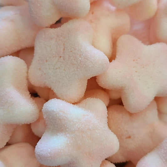 Freeze Dried Gummy Strawberry cheesecake star