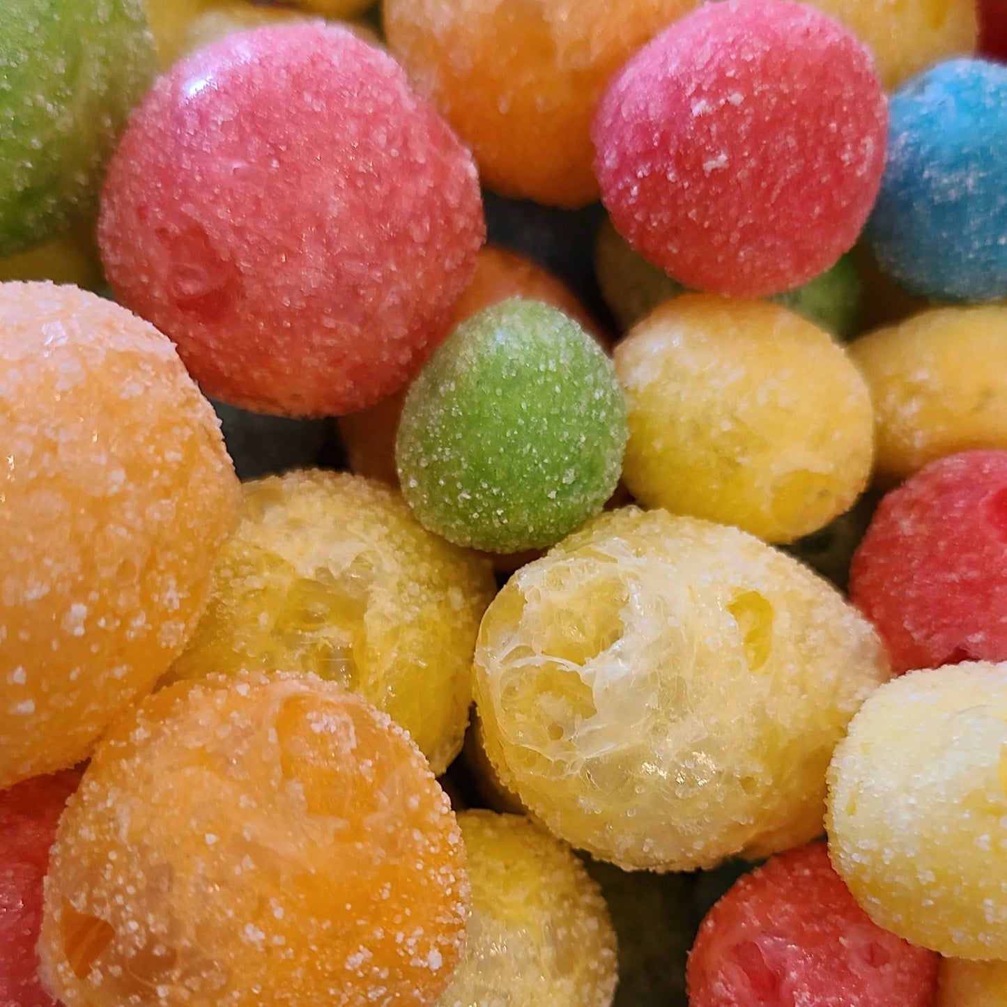 Freeze dried Gummy Rainbow Drops