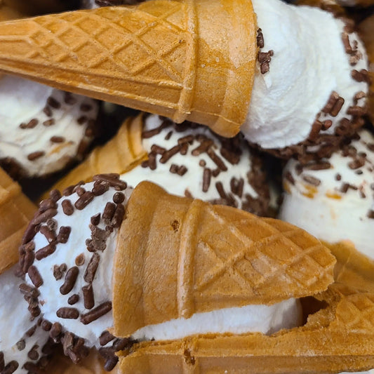 Freeze Dried Marshmallow cone