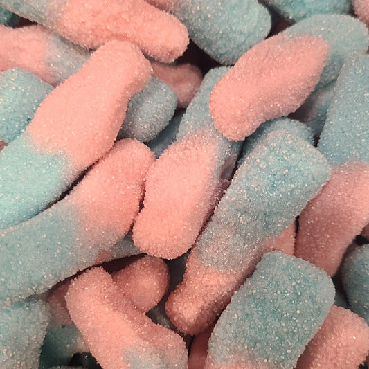 Freeze Dried Gummy Sour Bubblegum Bottle